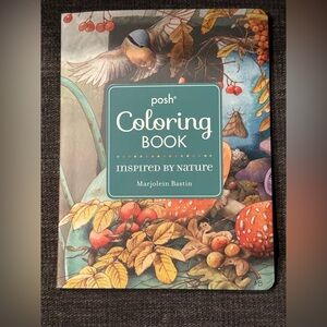 Posh Coloring Book - Autumn Nature Theme